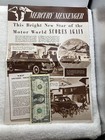 1940 Mercury 8 Advertising Brochure Ford Motor Company Automotive Car Vtg