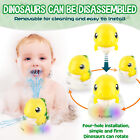 Rechargeable Baby Bath Toys  Light Up Dinosaur Bath Toys  Sprinkler Bathtub Toys