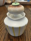 Vintage Lefton s Japan Anthropomorphic Hamburger Mustard Condiment Jar- Cute     