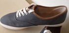 American Eagle Shoes New Womens Size 10 Canvas Lace Up Low Top Sneakers Gray Tan