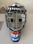 Itech Ice Hockey Goalie Full Face Mask Hecc Certified Multicolor