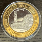 Flamingo Lasvegas  10 Silver Strike 1993 Casino View 1946 Ct Mint Mark New Case