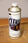 Vintage Auto Polish Wax Can One 1 Pint Gas Oil Station Car Wax Tin Metal Old