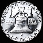 1956 Franklin Half Dollar Choice Gem Brilliant Proof Ultra Nice 90  Silver