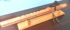 Native American Flute  Solid Cherry Key Of F     awesome Sound Handmade