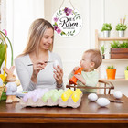 He Is Risen Easter Decor - 11 8  He Is Risen Door Sign Religious Christian Gift 