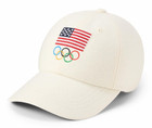 Nwt Polo Ralph Lauren Team Usa 2026 Olympics Cream Wool Blend Cap Sold Out Rare