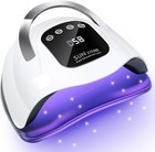 320w Uv Led Nail Lamp  Nail Dryer For Gel Polish With 72pcs Lamp Beads And Au   