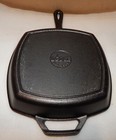 Lodge L8sgp Cast Iron Square Grill Pan Pre-seasoned 10 1 2      Handles Usa 289x