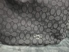 Brand New Coach F29959 Signature One Shoulder Bag Canvas Gray Black