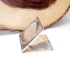 Antique Square Sterling Silver 925 Etched Mirror Make Up Compact No Mono Canada
