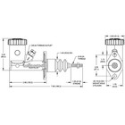 Wilwood 260-15098 Gs Compact Integral Master Cylinder  0 75 Inch