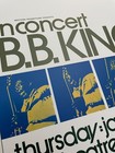 Bb King 1972 Concert Poster By 1960s Artist Bob Masse 2nd Print