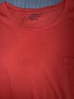 Polo Ralph Lauren Men   s Red Cotton Jersey Pocket Logo Crew Neck T-shirt 3xlt