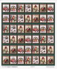 2025 Ala National   Test Design Us Christmas Seal Sheet Collection