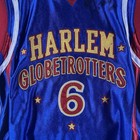 Harlem Globetrotters T-time Jersey  6 Authentic Sewn Stitched Size Small Signed