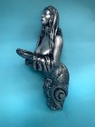 Figurehead With Seashell Nautical Silver Statue Ocean Mermaid Erotic Sailboat De