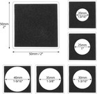 40pcs Adjustable 2x2 Coin Holder Snap Capsule 40mm Silver Dollar Collection Case