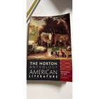 The Norton Anthology Of American Literature  Volume A  Beginnings To 1820 Cev