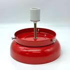 Gas Pump Globe Lamp Base - 6  Base W Matching Color Holder - Free Shipping 