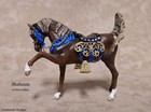 Breyer Cm Repaint Stablemate Arabian Stallion In Full Costume  No Reserve