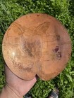 Unique Vintage Ooak Engraved Signed Copper  Enamel Artwork Bowl  See Pics  