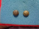 2 Civil War Eagle General Service Cuff Buttons Dug   Non-dug Charleston  Sc 