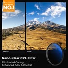K f Concept Cpl Circular Polarizer Filter With Lens Cap Optical Glass Ultra Slim