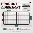 48 x24  Steel Horse Stall Gate Powder Coated Livestock Stall Guard For Barn Farm