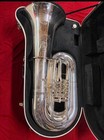 Wessex Bbb 6 4 Kaiser Tuba Silver With Hard Case