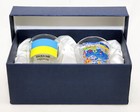 Ukraine Souvenir Boxed Shot Glass Set  set Of 2 