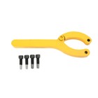 Heavy Spanner Wrench Adjustable Gland Nut Wrench for Removing Hydraulic Cylinder