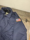 Coat Tru Spec Fire Police Cold Weather Field Jacket W  Liner Large Military Navy