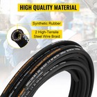 Uimoso Hydraulic Hose 100ft R2 Coiled Hose With 5800 Psi Pressure Capacity