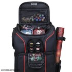 Usa Gear Magic The Gathering Backpack With Customizable Interior  red 