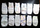 12 Diapers Size 7 Sample Pack - Pampers Huggies Rascals Luvs Pura   Store Brands