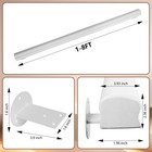 Kepmogoh Wooden Handrails  1-14ft Non-slip Staircase Handrail wall Mounted