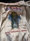 Vintage Avirex Air Mail Us Postal Service Leather Flight Bomber Jacket Large 