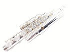  mint  Yamaha 587   577  Professional Open Hole B Foot Flute Reconditioned   