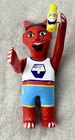 Leoncio Martinez Oaxaca Mexico Folk Art Red Devil Corona Hand Carved Signed