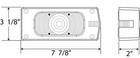 Optronics Replacement Red Tail Light   Side Marker Lens For St36 37 Lights Set