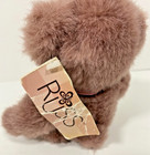 Russ Berrie   Co Bears From The Past  teddy  Mauve 7  Plush With Tag