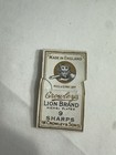 Crowley s Lion Brand Sharps 9 Nickel Plated Hand Sewing Needles Case Vintage A14