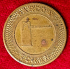 Burbank Ca Parking Token Vintage Parcoa Card Key Systems Auto Memorabilia