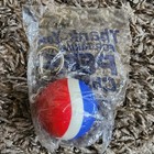 Vintage Pepsi Challenge Iconic Logo Ball Keychain New