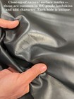 Economy Lamb Sheep Nappa Soft Leather Hide Skin 1 5 Oz Black 4-9 Sq  Ft 