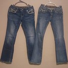 Rock Revival Women   s Boot Cut Jeans 28 Waist 2 Pairs