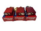 American Lock A1105red Anodized Aluminum Safety Padlock  Keyed Different  1-1 2
