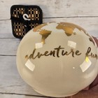 Adventure Fund Globe Ceramic Piggy Bank   Destination Summer Bamboo Coaster Set