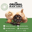 The Original Black Garlic Sweet   Savoury Peeled Cloves 50g - Gourmet  Aged   